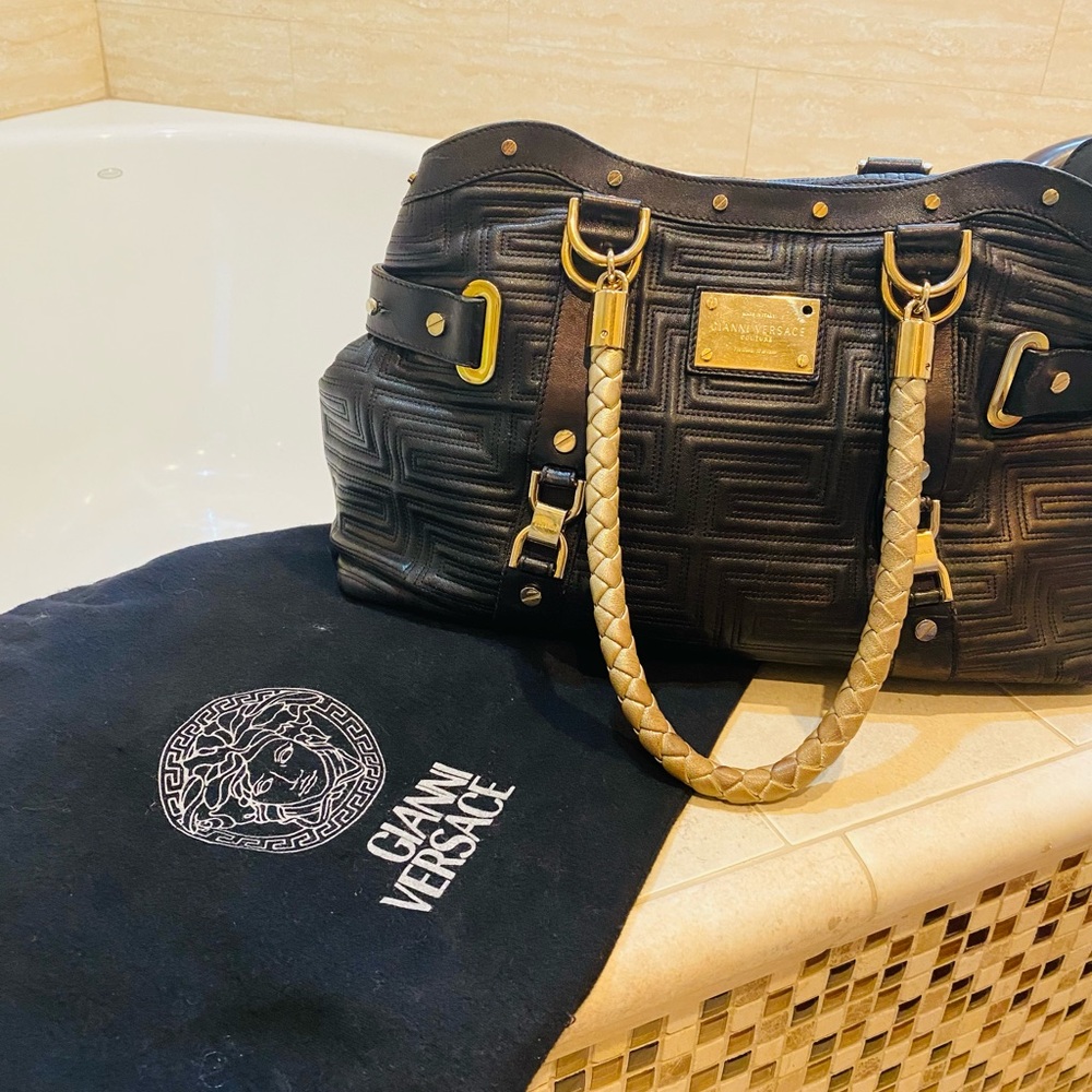 SOLD Authentic Iconic Gianni Versace Madonna Bag - Picture 4 of 17